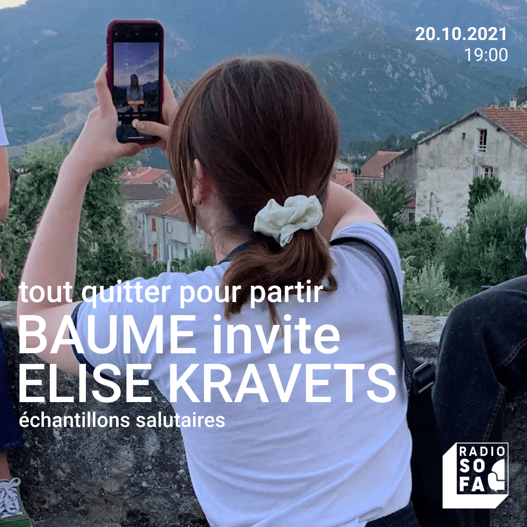 BAUME invite ELISE KRAVETS